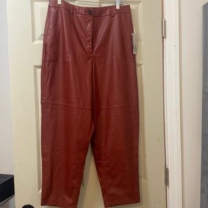 NWT Worthington “leather” pants